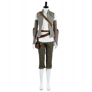 Star Wars VIII : France Rey Manteau Costume Cosplay Acheter Pas Cher