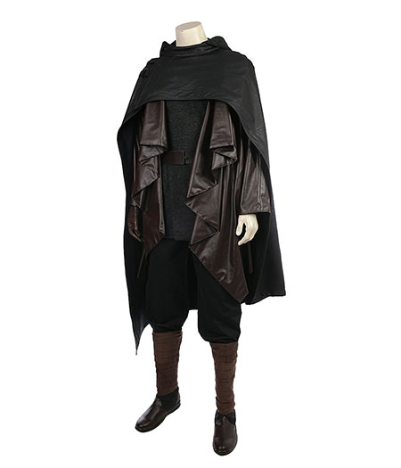 Star Wars VIII : Skywalker Luke Noir Ensemble Complet Costume Cosplay Acheter