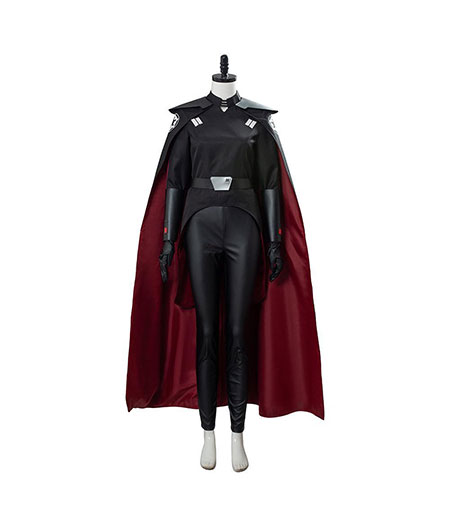 Star Wars : Femmes Jedi Knight Sister Cosplay Noir Long Cape Costume Vente Pas Cher