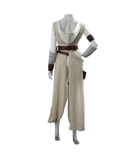 Star Wars IX : Rey Cosplay Gris Costume Vente Pas Cher