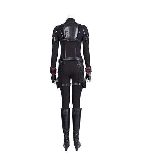 Avengers: Endgame Black Widow Noir Costume De Combat Cosplay