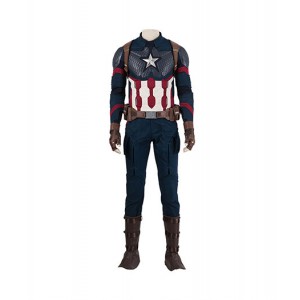 Avengers : Endgame Captain America Costume De Combat Cosplay Acheter Pas Cher