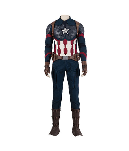 Avengers : Endgame Captain America Costume De Combat Cosplay Acheter Pas Cher