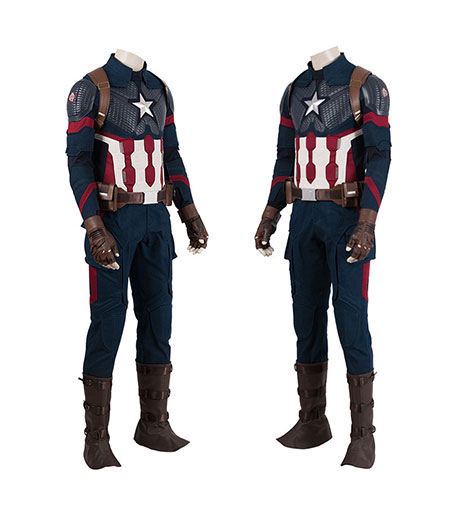Avengers : Endgame Captain America Costume De Combat Cosplay Acheter Pas Cher