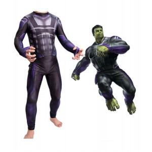 Avengers: Endgame Ensemble Complet Hulk Costume Bodysuit Cosplay