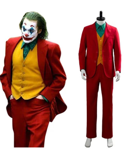 The Joker 2019 : Populaire Joker Rouge Arthur Fleck Costumes Cosplay Achat