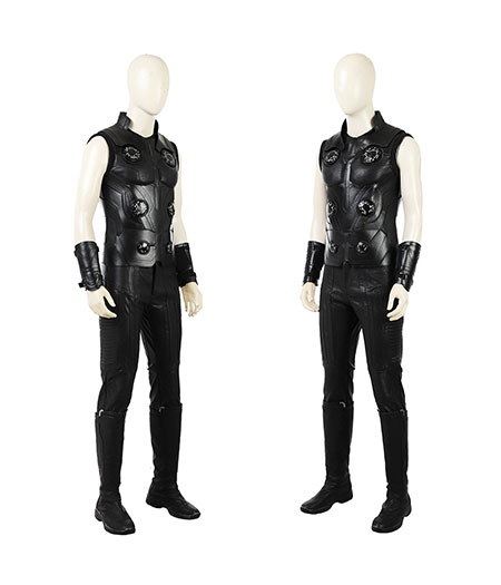 Avengers: Infinity War Full Set Thor Gilet Costume Cosplay