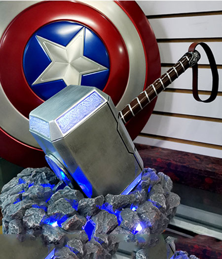 Avengers: Endgame Thor Arme Briller Marteau Cosplay