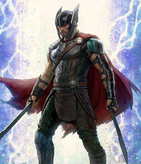 Thor: Ragnarok ThorEnsemble Complet Costume Armure Cosplay