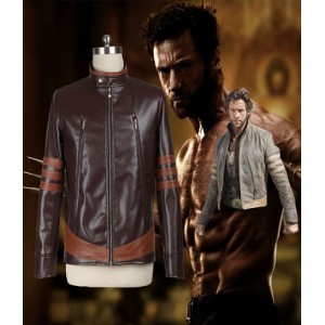 X-Men : Costume Wolverine Veste En Cuir Cosplay Vente Pas Cher 