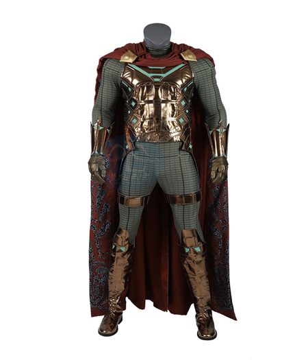 Spider-Man : Far From Home : Ensemble Complet Mysterio Du Même Costume Pour Le Film Cosplay