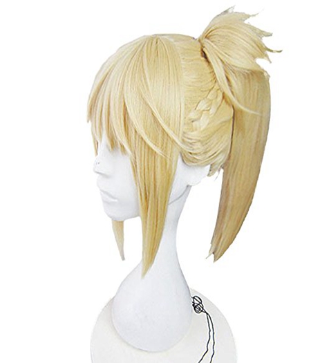 Fate/Grand Order : Mordred Dorée Wig Cosplay 