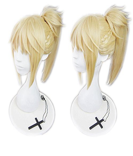 Fate/Grand Order : Mordred Dorée Wig Cosplay 