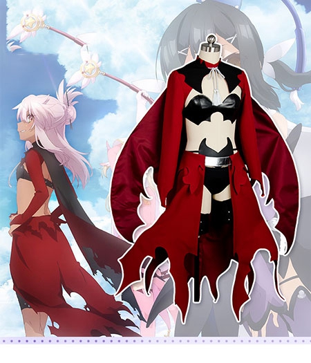 Fate/Grand Order : Costume ensemble complet femmey Illasviel von Einzbern Cosplay