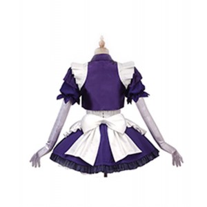 Fate/Grand Order : Joan of Arc Maid Uniform Cosplay Costume Girls Cute Robe