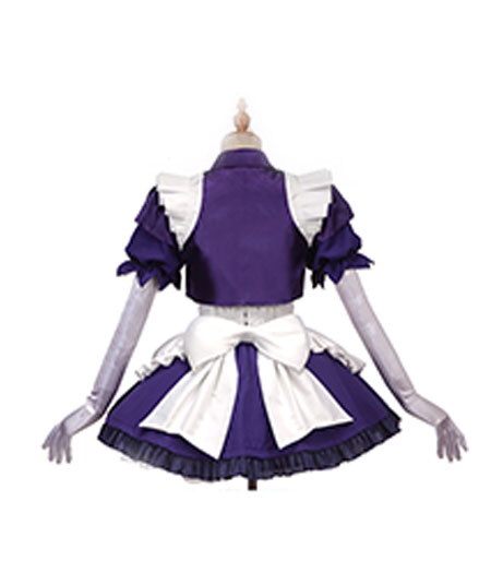 Fate/Grand Order : Joan of Arc Maid Uniform Cosplay Costume Girls Cute Robe