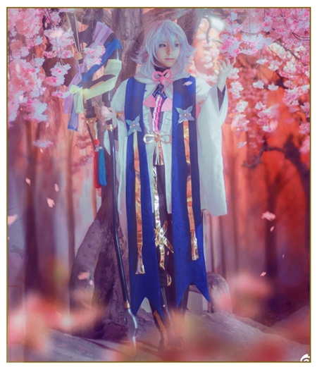 Fate/Grand Order : Caster Merlin Ensemble Complet Costume Cosplay 