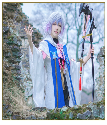 Fate/Grand Order : Caster Merlin Ensemble Complet Costume Cosplay 