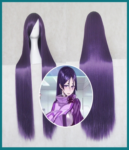 Fate/Grand Order : Minamoto no Yorimitsu Pourpre Wig Cosplay