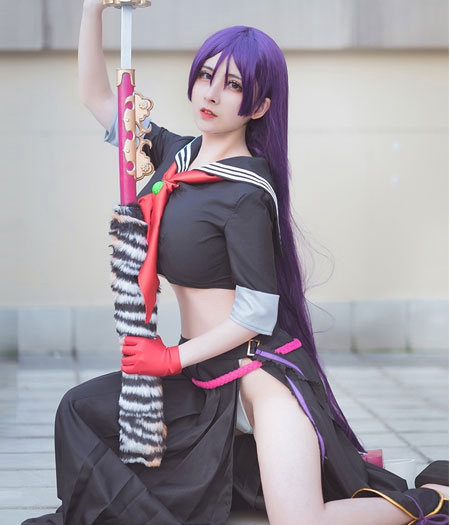 Fate/Grand Order : Sailor Suit Minamoto no Yorimitsu Hauts Robe Uniforme Tenues Jeu Cosplay Costumes