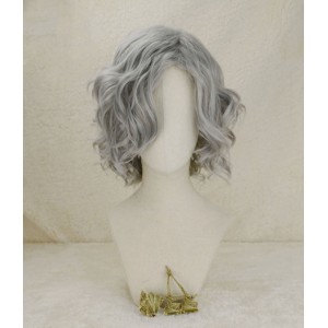 Fate/Grand Order : Gris argenté Monte Cristo: Edmond Dantès Wig Cosplay