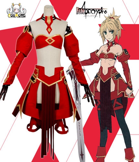 Fate/Grand Order : Costume Cosplay Mordred Ensemble Complet