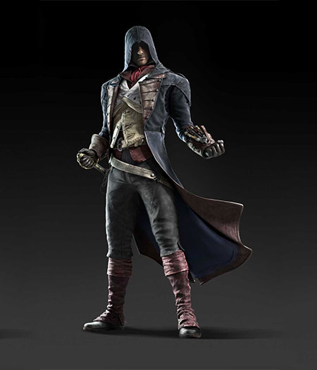  Assassin's Creed Unity Arno Victor Dorian Cosplay Costume2360 :  Clothing, Shoes & Jewelry