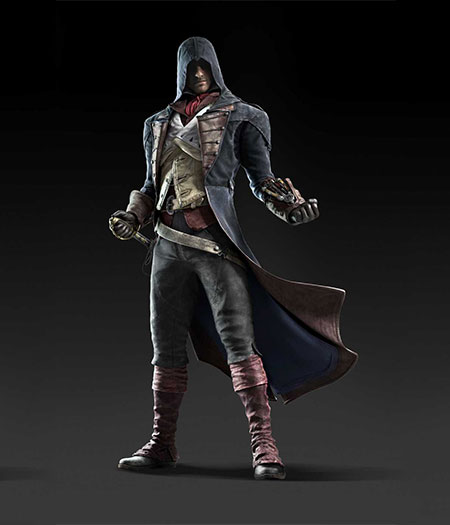 Assassin’s Creed:Unity Arno Victor Dorian Ensemble Complet Costume Cosplay