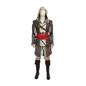 Assassin's Creed : Black Flag Edward James Kenway Manteau Costume Cosplay