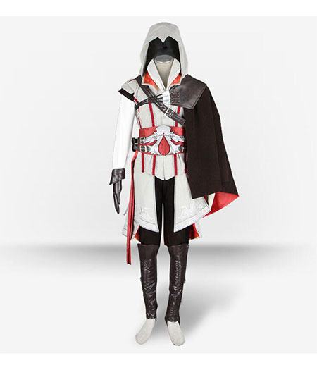 Assassin's Creed : Ensemble Complet Ezio Auditore Costume Cosplay