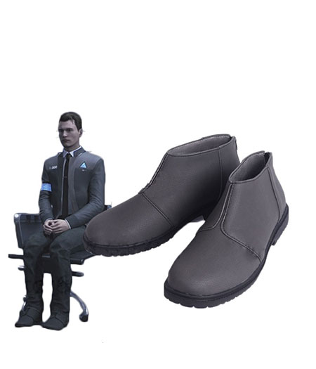 Detroit : Become Human Connor RK800 Gris Chaussures Cosplay