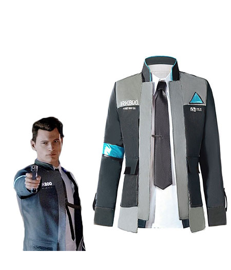 Detroit : Become Human Connor RK800 Mode Costume Cosplay Vente Chaude