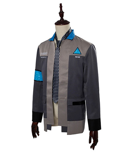 Detroit : Become Human Connor RK800 Agent Veste Cravate Costume Cosplay Achat