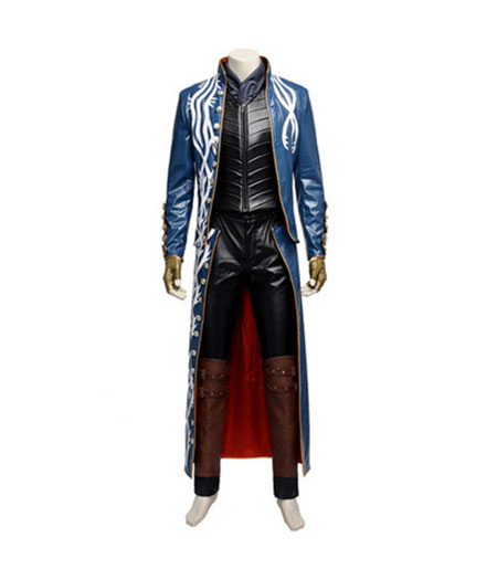 Devil May Cry 3 : Vergil Ensemble Complet Costume Cosplay