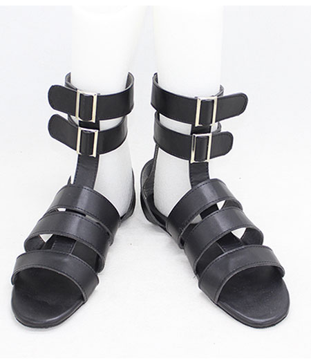 Devil May Cry 5 : V Noir Chaussures Cosplay Vente Pas Cher