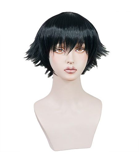 Devil May Cry 5 : Noir Wig Lady Cosplay Vente Pas Cher