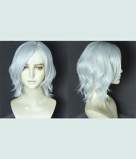 Devil May Cry 5 : V Noir Wig Cosplay Vente Pas Cher