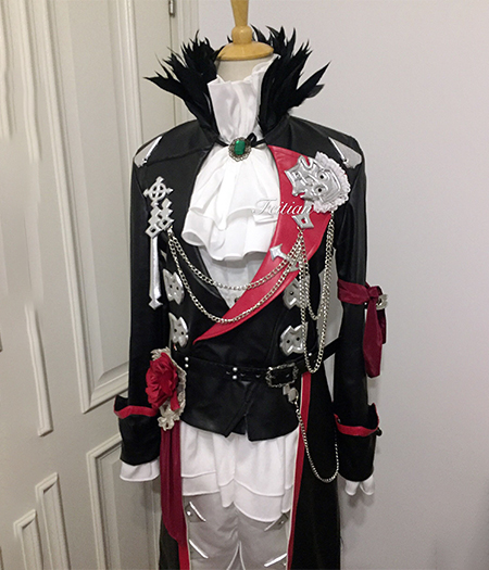 Final Fantasy 14 : Full Set Black Mage Costume Cosplay Acheter