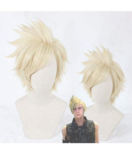 Final Fantasy 15 : Jaune Wig Prompto Argentum Cosplay Acheter