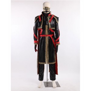 Final Fantasy : Type-0 Kurasame Noir Et Rouge Costume Cosplay Acheter