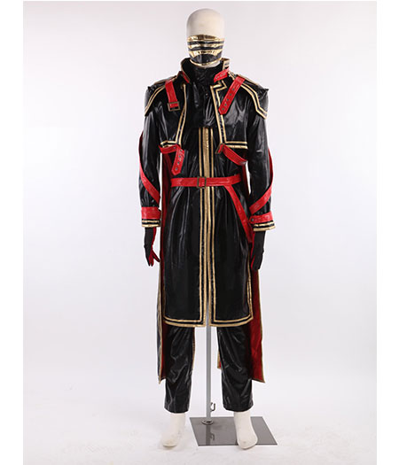 Final Fantasy : Type-0 Kurasame Noir Et Rouge Costume Cosplay Acheter