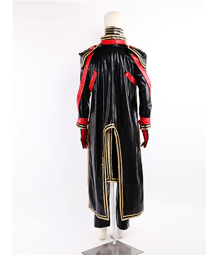 Final Fantasy : Type-0 Kurasame Noir Et Rouge Costume Cosplay Acheter