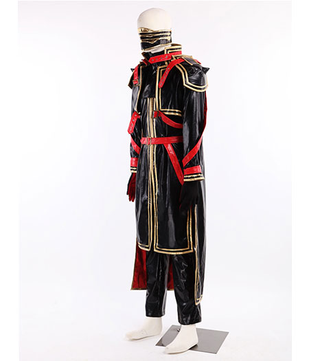 Final Fantasy : Type-0 Kurasame Noir Et Rouge Costume Cosplay Acheter