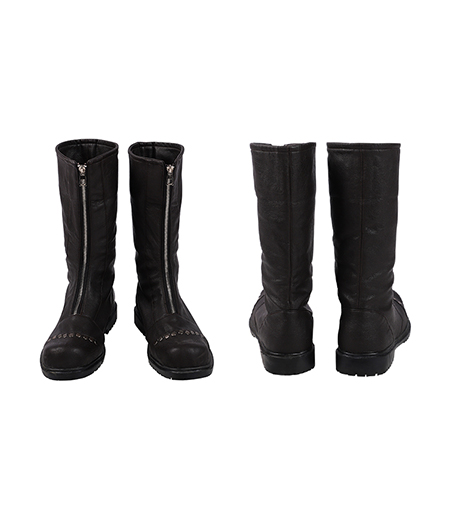 Final Fantasy VII : Noir Long Boots Cloud Strife Cosplay Acheter