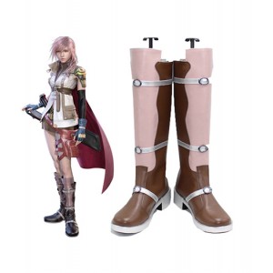 Final Fantasy 13 : Rose Long Boots Lightning Cosplay Acheter