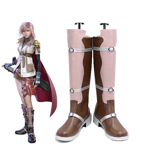 Final Fantasy 13 : Rose Long Boots Lightning Cosplay Acheter