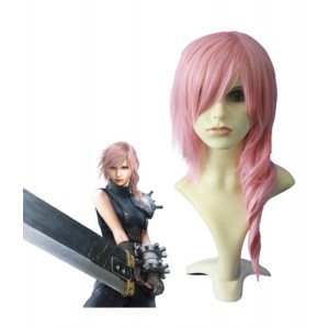 Final Fantasy 13 : Haute Qualité Lightning Rose Wig Cosplay