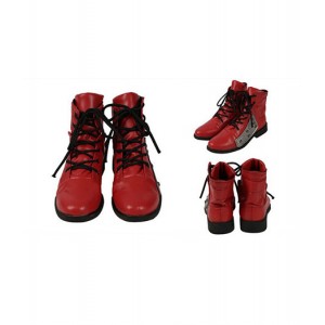 Final Fantasy : Tifa Lockhart Rouge Chaussures Cosplay Acheter