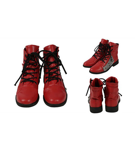 Final Fantasy : Tifa Lockhart Rouge Chaussures Cosplay Acheter