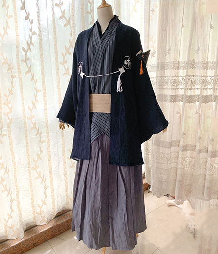 Final Fantasy XIV : Yanxian Merchant's Haori Costume Cosplay Acheter